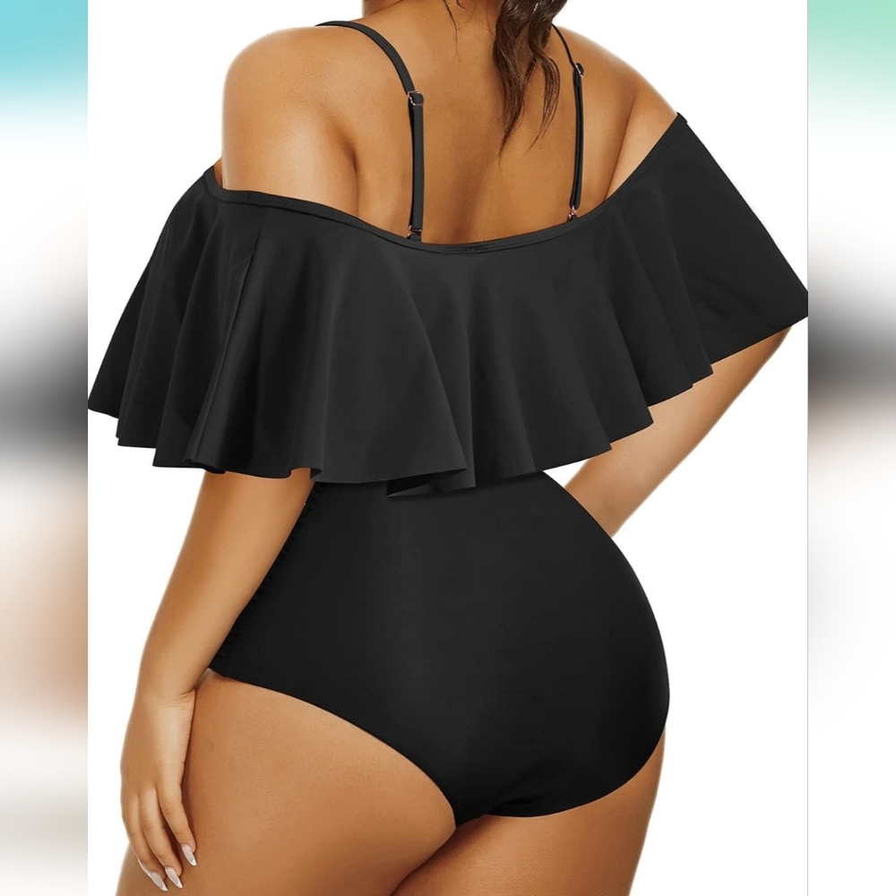 Daci Ruffle Swimsuit - Picture 2 of 5